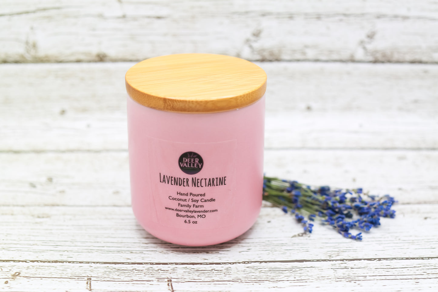 Candle- Nectarine Lavender