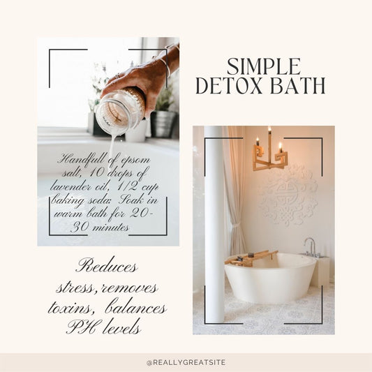 SIMPLE DETOX BATH