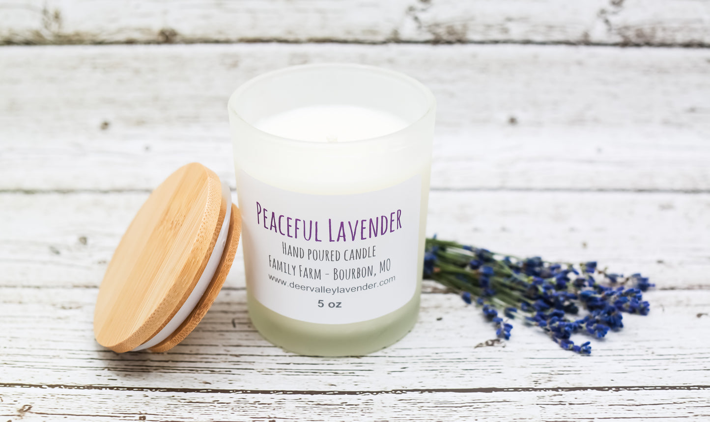Candle - Peaceful Lavender Candle