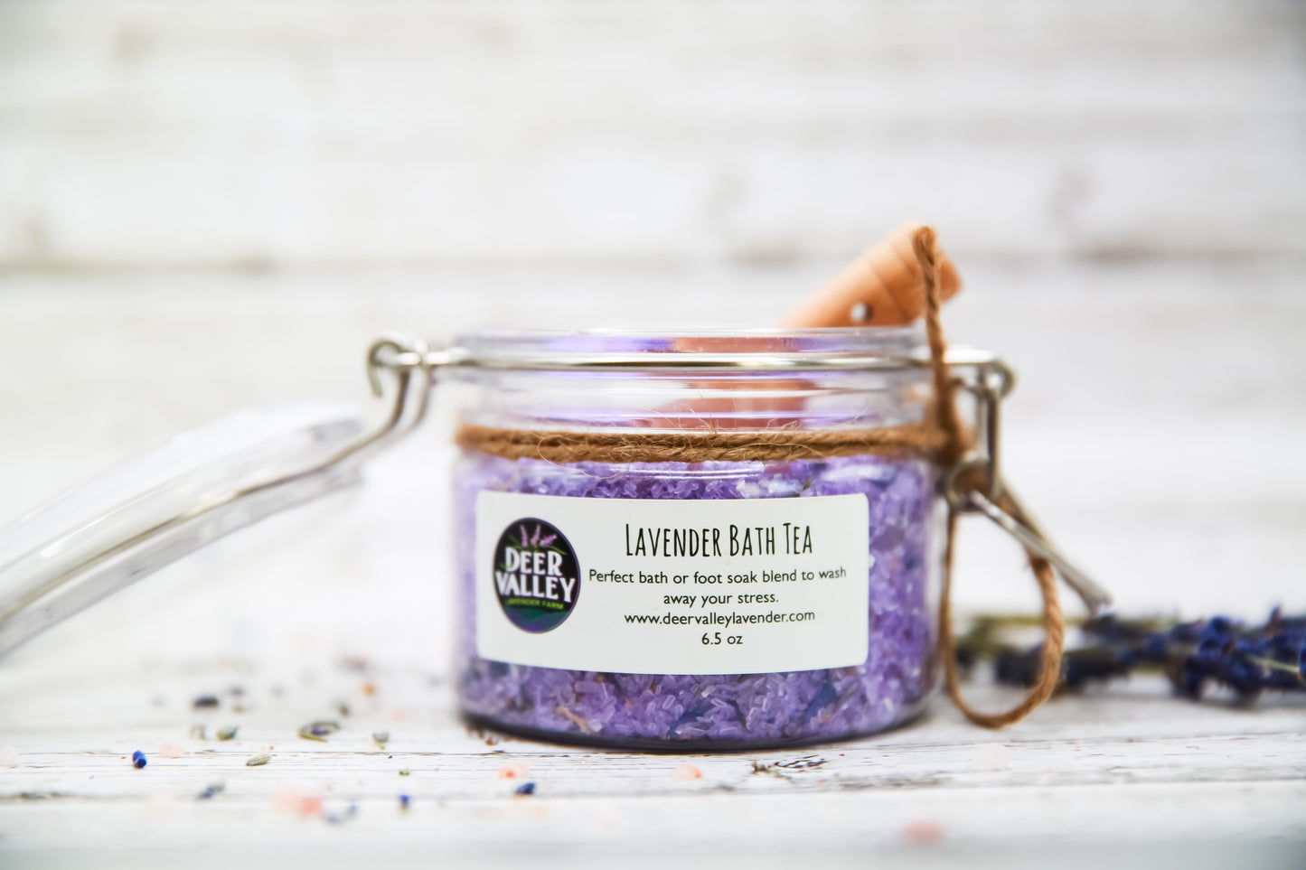 Salt- Lavender Bath Tea